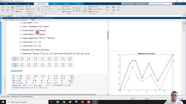 7.1 Label and Annotation in MATLAB смотреть онлайн