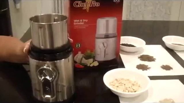 Chef Pro Wet & Dry Grinder CPG701 смотреть онлайн