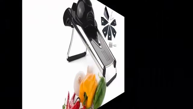 Premium V-Blade Mandoline Slicer, Cutter and Julienne. Best For Slicing Food, Fruit and Vegetables смотреть онлайн