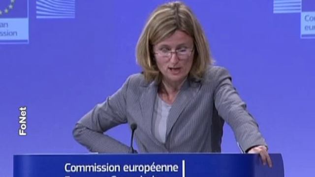 Konferencija za novinare u sedištu Evropske komisije - Pia Hansen смотреть онлайн