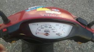 Хонда Дио AF-35 замер скорости