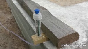 Как найти самый высокий угол фундамента?