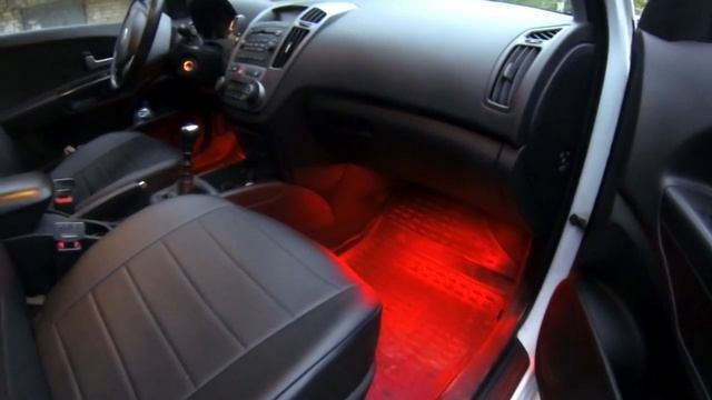 Подсветка салона на KIA Ceed смотреть онлайн