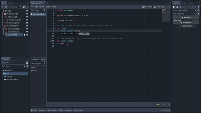 Godot 4: How To Code A Movable 3D Character смотреть онлайн