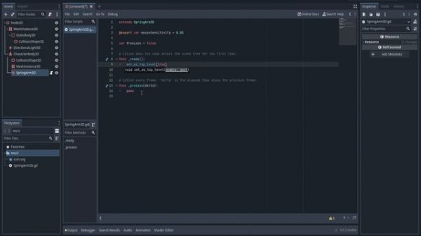 Godot 4: How To Code A Movable 3D Character