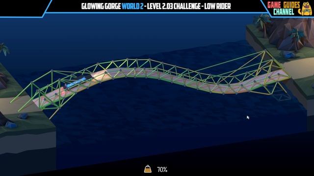 Poly Bridge 2 Level 2-03 Low Rider Challenge Solution смотреть онлайн