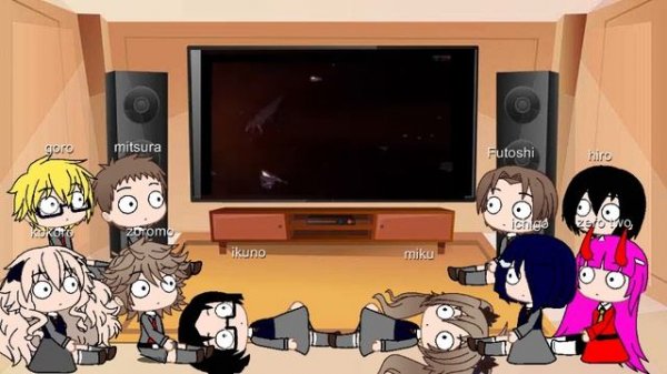 darling in the franxx react to mass effect amv feel invincible