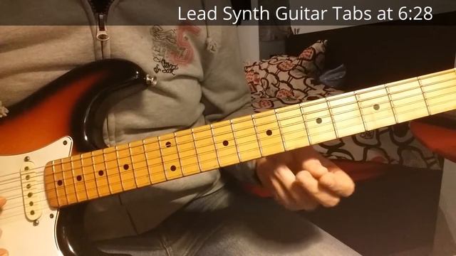 AVICII - Broken Arrows - Chords and Lead Synth Guitar Solo Tutorial смотреть онлайн