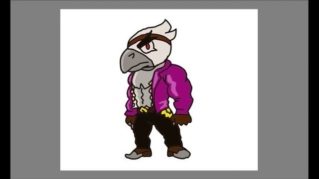 ВОРОН из БРАВЛ СТАРС (Процесс рисования) | Drawing CROW from BRAWL STARS #бравлстарс #brawlstars смотреть онлайн