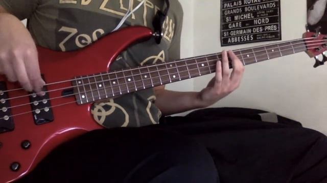 Muse - Stockholm Syndrome (bass cover) смотреть онлайн