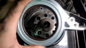 Nissan Maxima A32 A33 v6 3.0 замена заднего Сальника коленвала