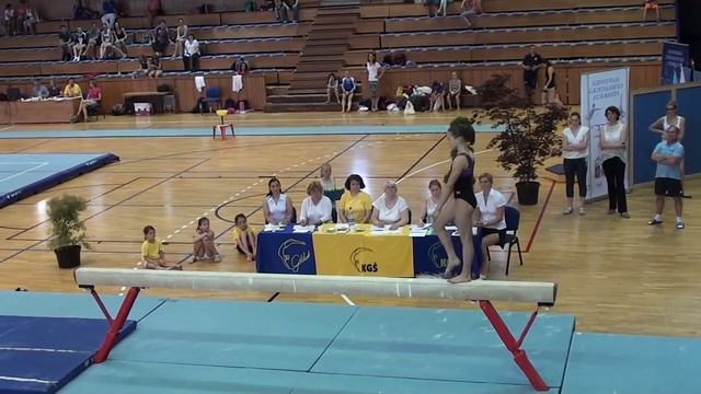 Aneta Holasová - Gym-festival Trnava 2015 - finále kladina смотреть онлайн