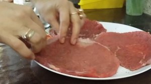 Отбивная из Говядины на сковороде!