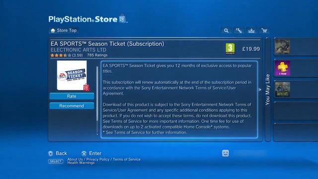 EA SPORTS Season Ticket Walkthrough -- PlayStation®3 смотреть онлайн