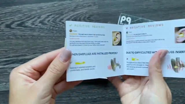 Пенные беруши для сна PQ 20 пар с кейсом для хранения (SNR) 32 дБ (новая упаковка) смотреть онлайн