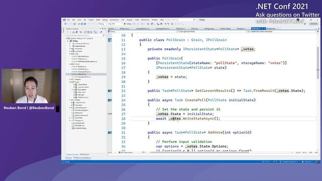Supercharging your cloud applications with Orleans смотреть онлайн