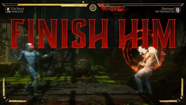 Mortal Kombat 11 | Все бруталити - Робокоп (10 бруталити)