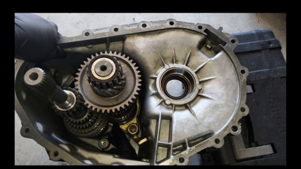 Finished Input Shaft with MTX -75 Transmission Reassembly