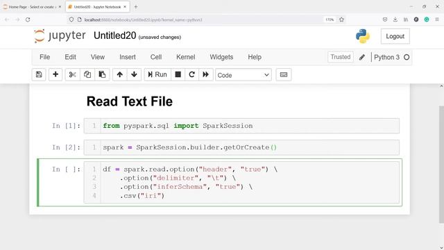 PySpark Tutorial 10: PySpark Read Text File | PySpark with Python смотреть онлайн