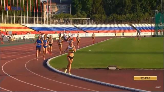 Победный финиш Елены Коробкиной на 10000 м смотреть онлайн