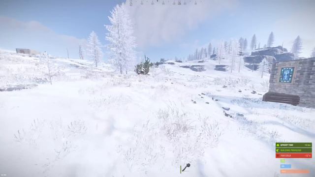 I Built This Unique Arctic Design In Vanilla Rust...