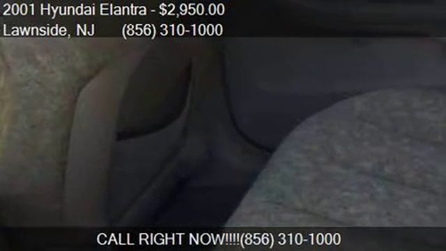 2001 Hyundai Elantra GLS 4dr Sedan for sale in Lawnside, NJ смотреть онлайн