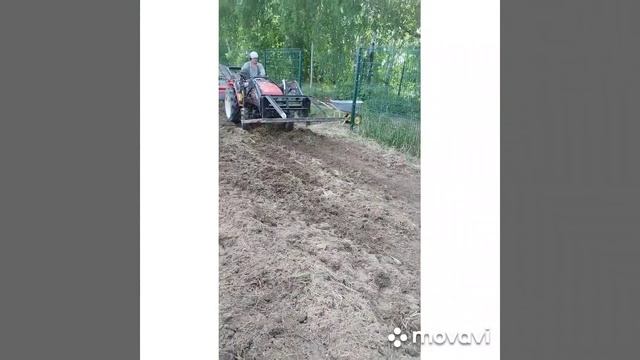 подготовка участка,планирование и расчистка и обработка сорняков на газоне. смотреть онлайн