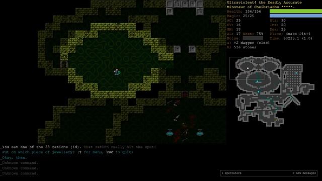 Minotaur Hunter of Chei Part 6 - Dungeon Crawl Stone Soup смотреть онлайн