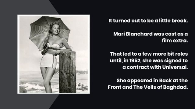 Pinup Girl Mari Blanchard Was the “Queen Allure” смотреть онлайн