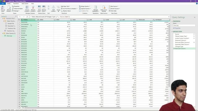 How to merge multiple CSV files in Excel via Power Query - Merging Bhavcopy смотреть онлайн