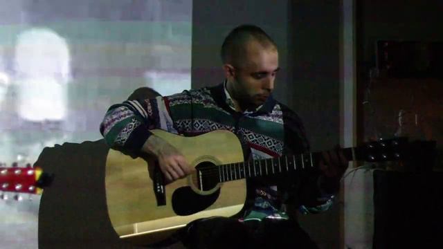 Олег Легкий и Сергей Онищенко @ Nachalo - Trouble (Coldplay cover) смотреть онлайн