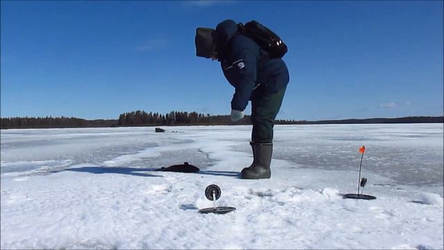 #2 Осторожно!!! Весенний лед!!! Пора домой!! Часть вторая - заключительная. Рыбалка в Карелии смотреть онлайн