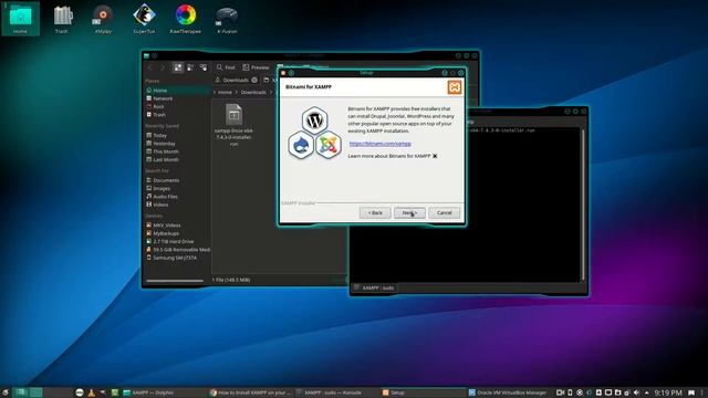 How To Install XAMPP 7.4 In Kubuntu 18.04 - Fix Command Not Found Error смотреть онлайн