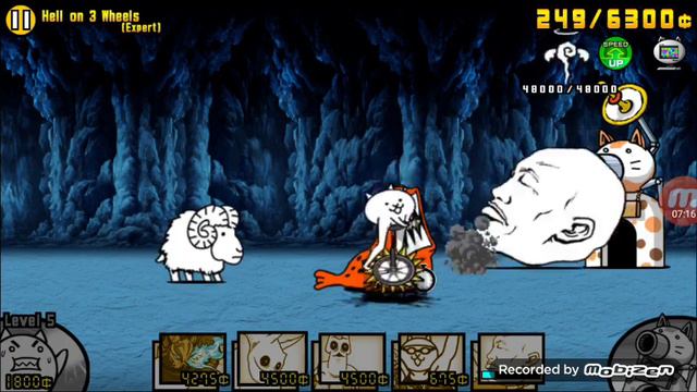 Прохождение взломанный игры the battle cats #4 смотреть онлайн