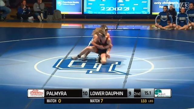 Palmyra vs. Lower Dauphin | High School Wrestling смотреть онлайн