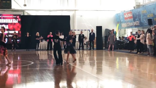 Чемпионат 2 этап Никита Башинский - Варвара Хацкевич Пасодобль Юниоры 1 смотреть онлайн