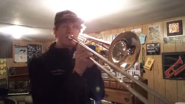 Believer on trombone. смотреть онлайн