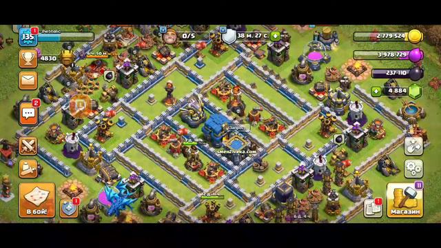 Прокачка 12 ТХ в clash of clans в реальном времени день 46 | day 46 смотреть онлайн