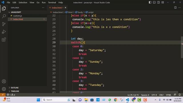 JavaScript Switch Case Statements: Simplifying Multiple Conditions and Choices смотреть онлайн