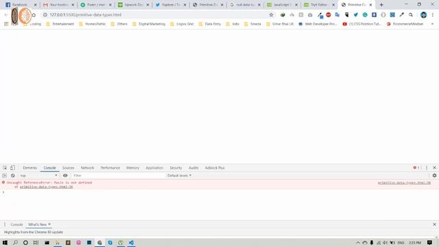 Primitive Data Types in JavaScript Complete Course Tutorials - Lec # 5 смотреть онлайн