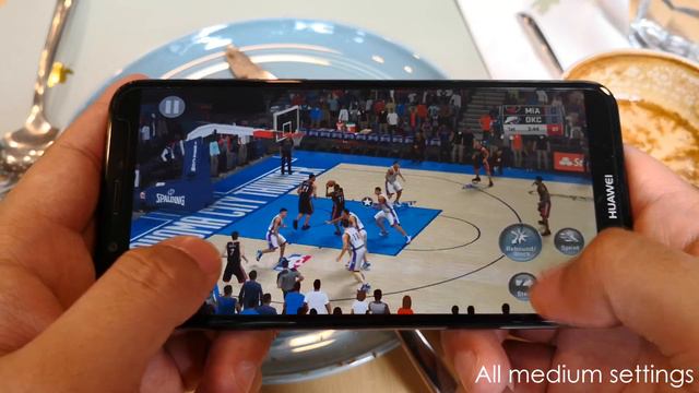 Huawei Nova 2 lite NBA 2K18 Sample смотреть онлайн