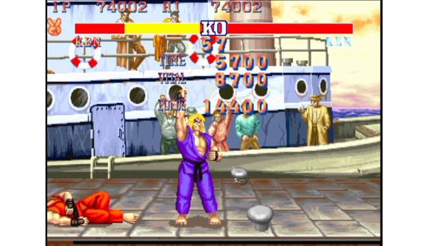 satu guru satu ilmu|street fighter2|hyper fighting|Ken vs Ken смотреть онлайн