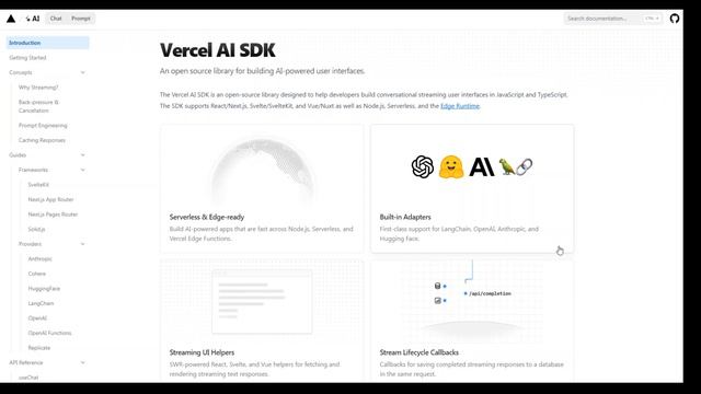 Vercel AI SDK - Quick Introduction смотреть онлайн