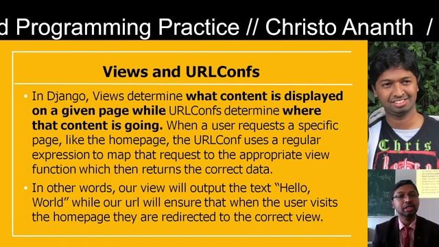 Christo Ananth - Hello World App - Git and Bitbucket,Views,URLConfs - Advanced Programming Practice смотреть онлайн