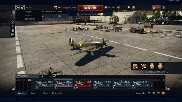 War Thunder Xbox Hotas One tutorial prt1 смотреть онлайн