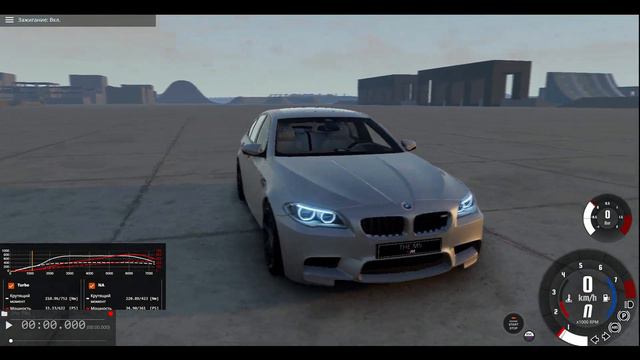 BMW M5 F10 / Lights Style (G30/F90) | BeamNG.Drive смотреть онлайн