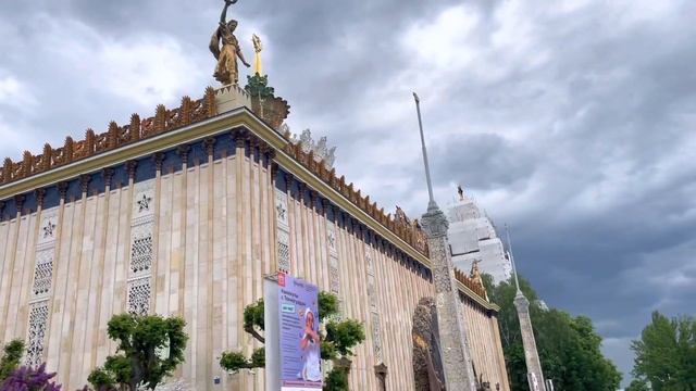 Красота ВДНХ|Прогулка по Москве|Отпуск Новое-Пушкино смотреть онлайн