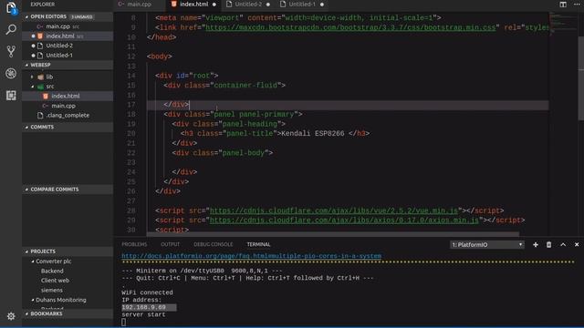 Esp 8266 Rest API смотреть онлайн