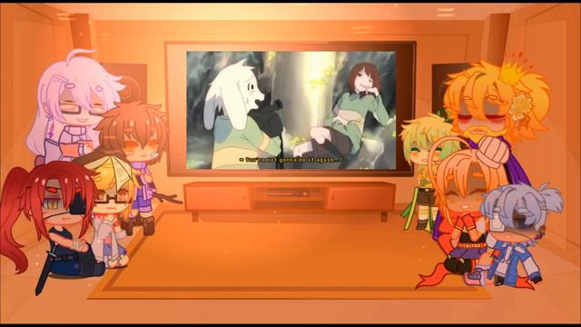 Undertale reacts || ENG|RUS || credit is the description || my au !! смотреть онлайн