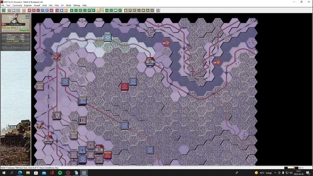 Wargame Design Studio Panzer Campaigns Budapest 45 Part 4 Operation Konrad смотреть онлайн